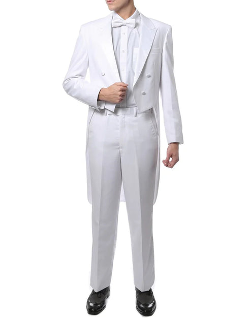 White Prom Suit - White Prom Tuxedo Suits - White Wedding Coat Tuxedo
